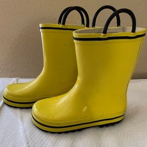 Toddler Rain Boots - Yellow - Norty Size 9